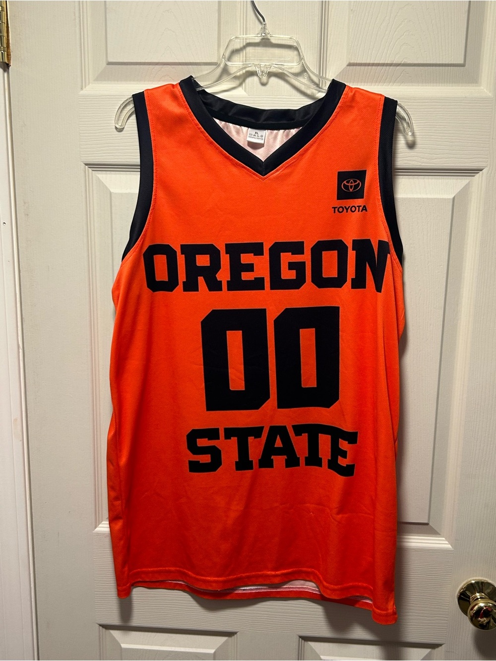 Oregon State Beavers Jersey Mens XL Orange NCAA Basketball Toyota 00 Tank